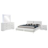 Jeremaine 4-piece Queen Bedroom Set White - 300345Q-S4L