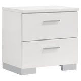 Jeremaine 4-piece Queen Bedroom Set White - 300345Q-S4