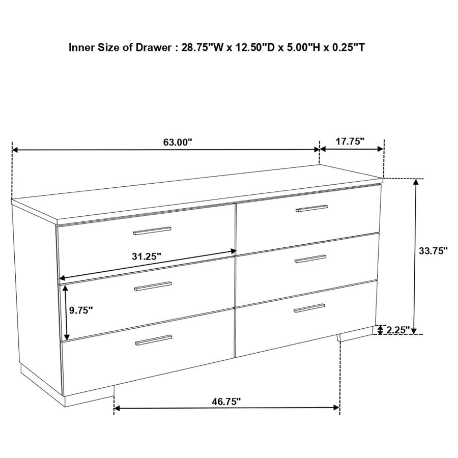 Jeremaine 4-piece Queen Bedroom Set White - 300345Q-S4