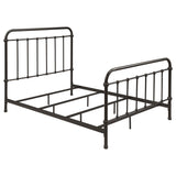 Livingston Metal Full Open Frame Bed Dark Bronze - 300399F