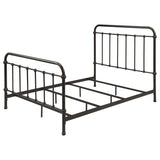 Livingston Metal Full Open Frame Bed Dark Bronze - 300399F