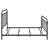 Livingston Metal Full Open Frame Bed Dark Bronze - 300399F