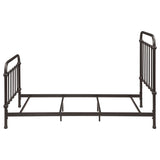 Livingston Metal Twin Open Frame Bed Dark Bronze - 300399T