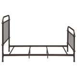 Livingston Metal Twin Open Frame Bed Dark Bronze - 300399T