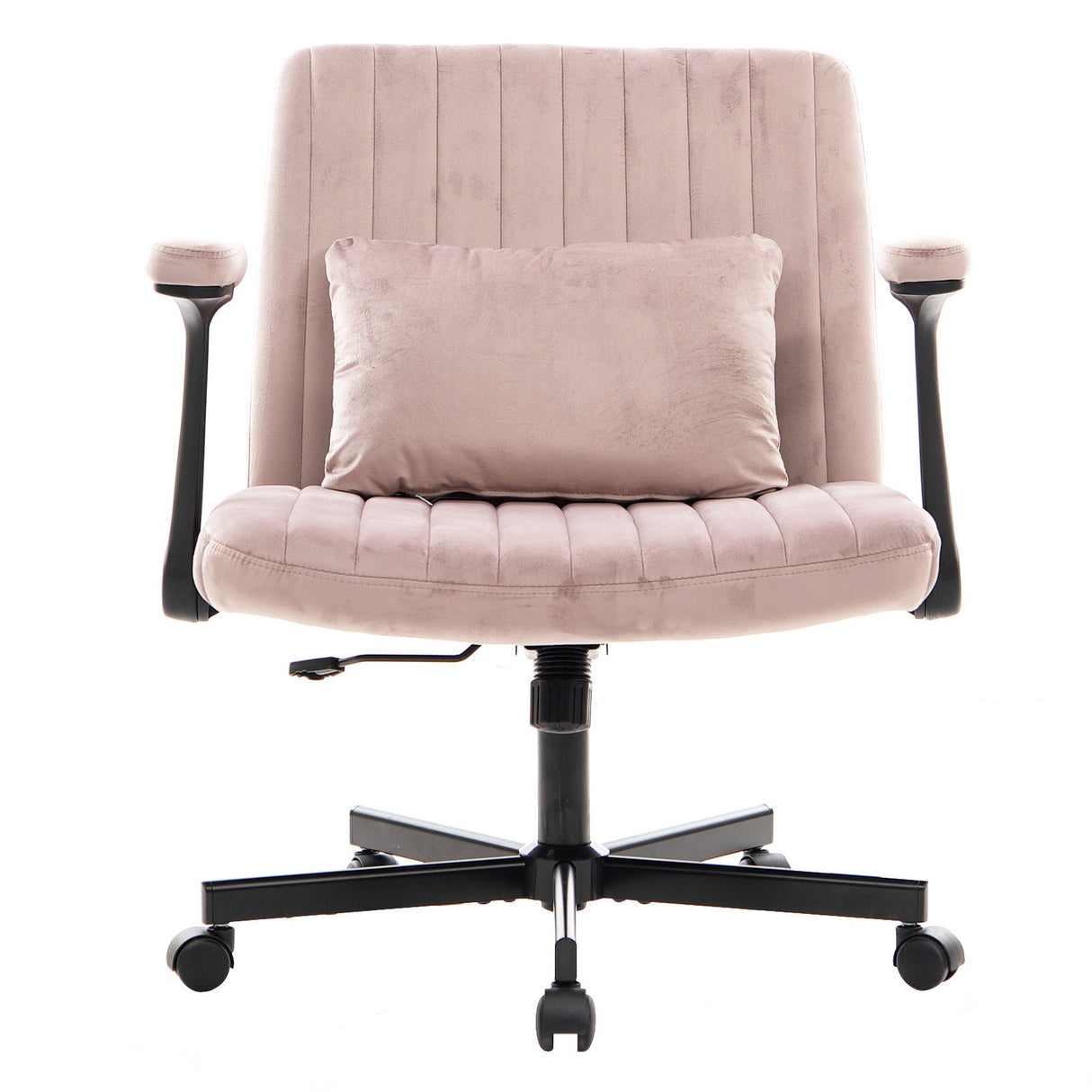 Criss Cross Armrest Office Chair With Wheels
