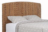 Laughton Woven Banana Leaf Eastern King Headboard Amber - 300501KEB1
