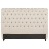 Devon 57-inch Upholstered Full Headboard Beige - 300525FB1