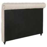 Devon 57-inch Upholstered Full Headboard Beige - 300525FB1