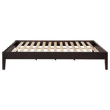 Hounslow California King Universal Platform Bed Cappuccino - 300555KW