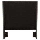 Camille Upholstered Eastern King Panel Headboard Grey - 300621KEB1