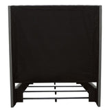 Camille Upholstered Eastern King Panel Bed Grey - 300621KE