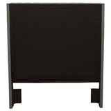 Camille Upholstered California King Panel Headboard Grey - 300621KWB1