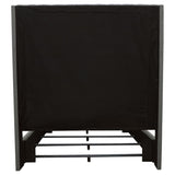 Camille Upholstered California King Panel Bed Grey - 300621KW