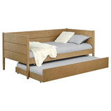 Calinda Wood Twin Daybed With Trundle Natural - 300685