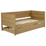 Calinda Wood Twin Daybed With Trundle Natural - 300685