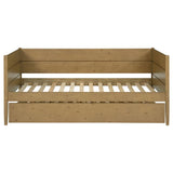 Calinda Wood Twin Daybed With Trundle Natural - 300685