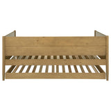Calinda Wood Twin Daybed With Trundle Natural - 300685