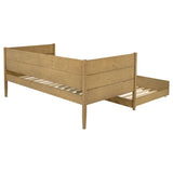 Calinda Wood Twin Daybed With Trundle Natural - 300685