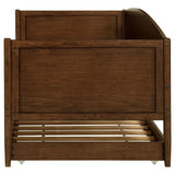 Bozeman Wood Twin Daybed With Trundle Medium Walnut - 300686