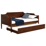 Redding Wood Twin Daybed With Trundle Cherry - 300687