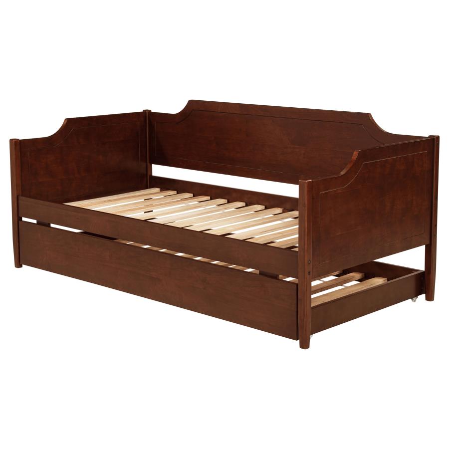 Redding Wood Twin Daybed With Trundle Cherry - 300687