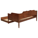 Redding Wood Twin Daybed With Trundle Cherry - 300687