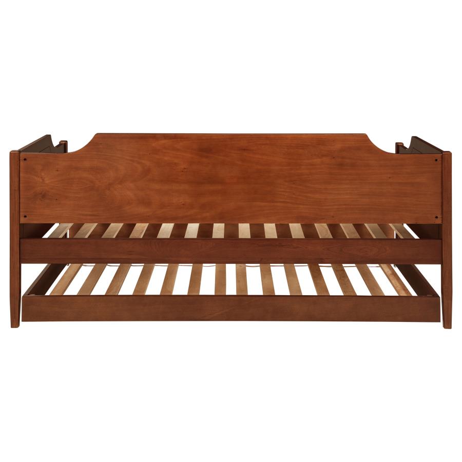 Redding Wood Twin Daybed With Trundle Cherry - 300687