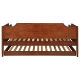 Redding Wood Twin Daybed With Trundle Cherry - 300687