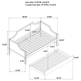 Redding Wood Twin Daybed With Trundle Cherry - 300687