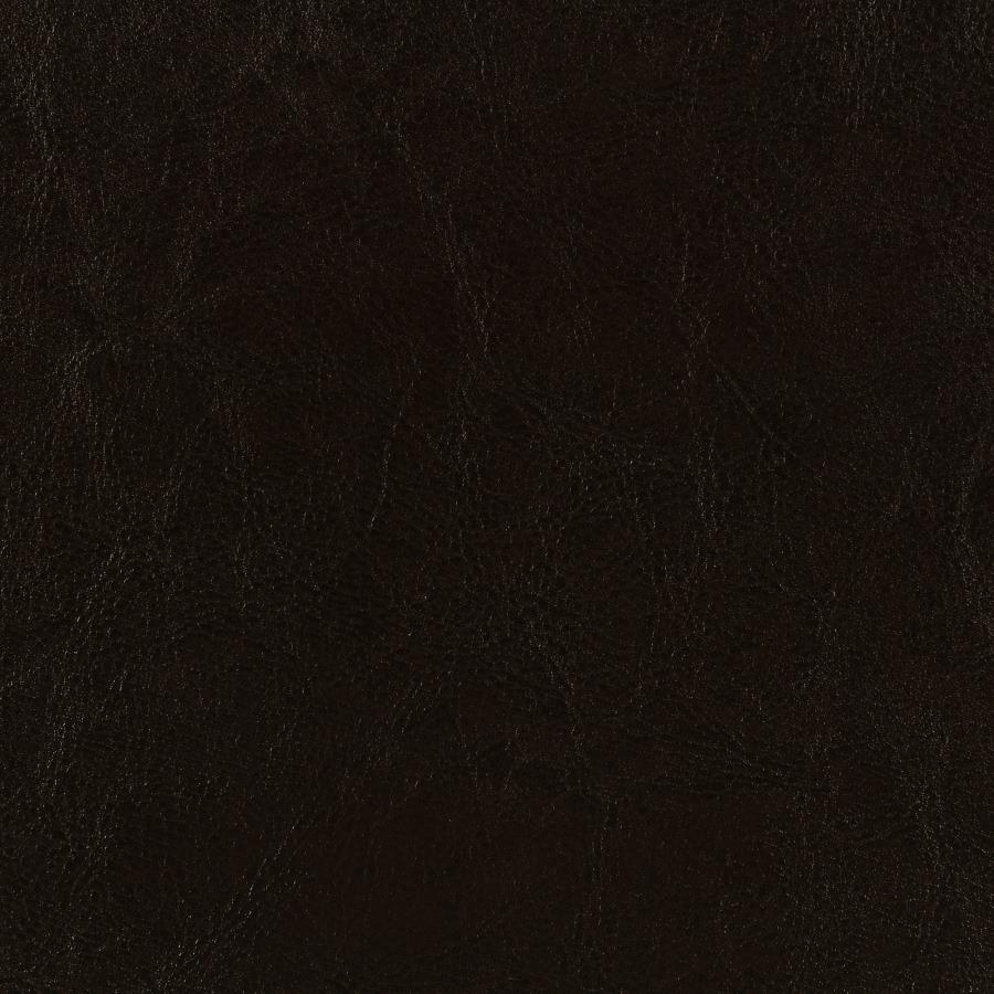 Dorian Faux Leather Upholstered Queen Panel Bed Brown - 300762Q