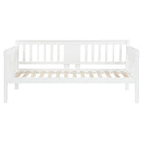 Bethany Wood Twin Daybed with Drop-down Tables White - 300837