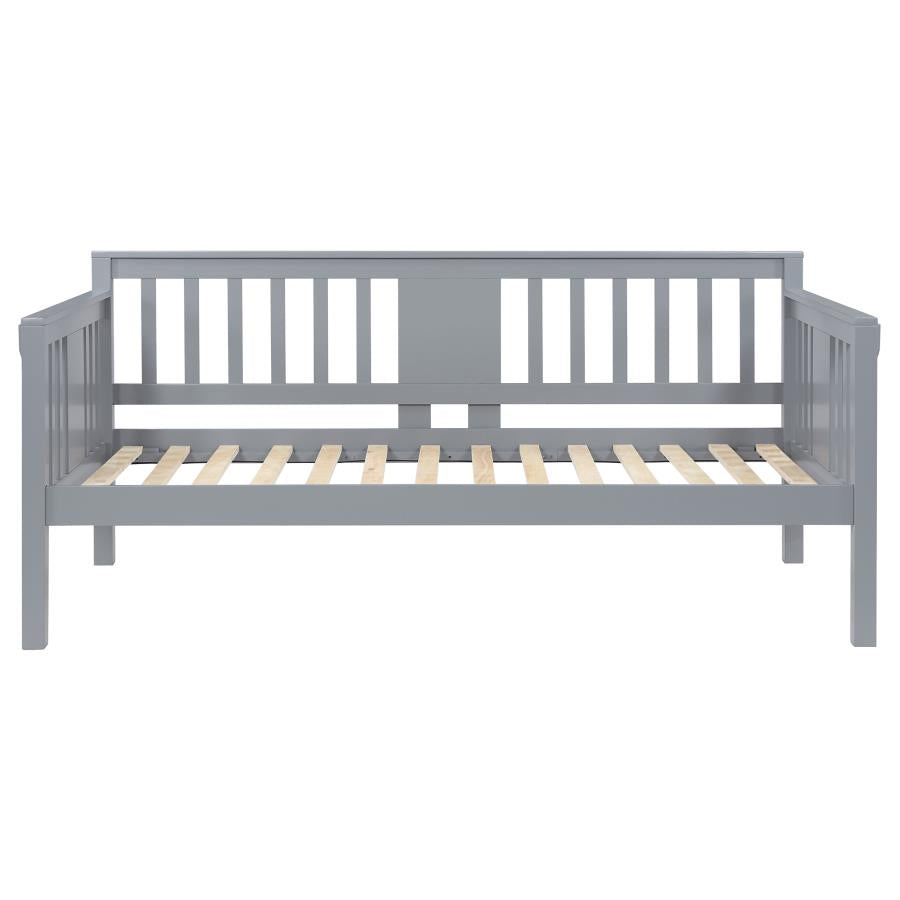 Bethany Wood Twin Daybed with Drop-down Tables Grey - 300838