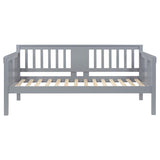 Bethany Wood Twin Daybed with Drop-down Tables Grey - 300838