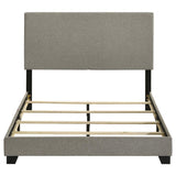 Dorian Fabric Upholstered Full Panel Bed Taupe - 300851F