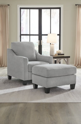 Adlai Chair and Ottoman - 30103U1