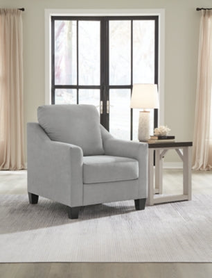 Adlai Chair and Ottoman - 30103U1
