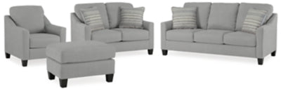 Adlai Sofa, Loveseat, Chair and Ottoman - 30103U3