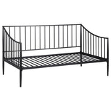 Newbury Metal Twin Daybed Bed Frame Matte Black - 301056