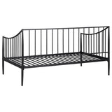 Newbury Metal Twin Daybed Bed Frame Matte Black - 301056