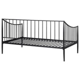 Newbury Metal Twin Daybed Bed Frame Matte Black - 301056