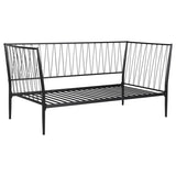Richland Metal Twin Daybed Bed Frame Matte Black - 301057