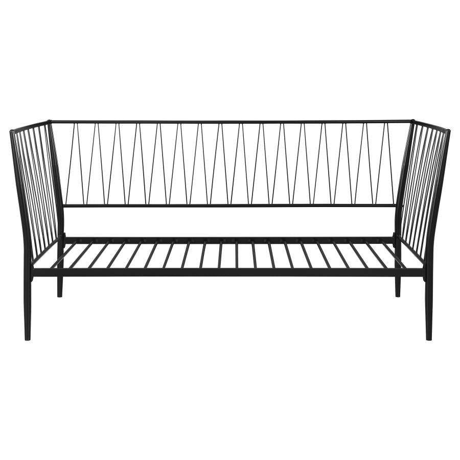 Richland Metal Twin Daybed Bed Frame Matte Black - 301057