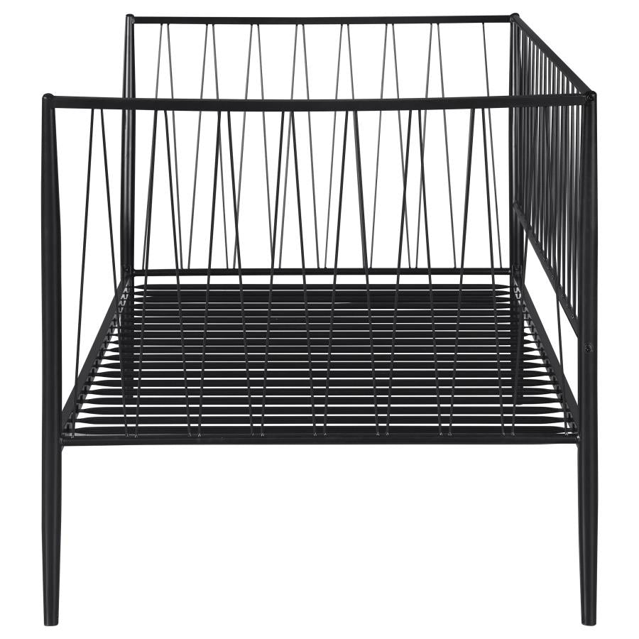Richland Metal Twin Daybed Bed Frame Matte Black - 301057