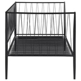 Richland Metal Twin Daybed Bed Frame Matte Black - 301057