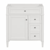 Bathroom Vanity With 2 Drawers And Tip-Out Drawer, Storage Cabinet