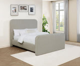 Wren Upholstered Queen Panel Bed Grey - 302052Q