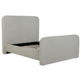 Wren Upholstered Queen Panel Bed Grey - 302052Q