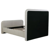 Wren Upholstered Queen Panel Bed Grey - 302052Q