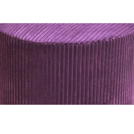 Full Compressed Ottoman - Purple