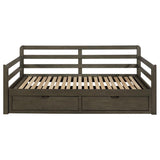 Sorrento 2-drawer Twin XL Daybed with Extension Trundle Grey - 305706